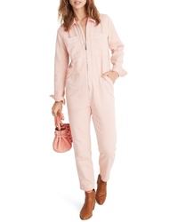 Madewell Zip Front Coverall Jumpsuit