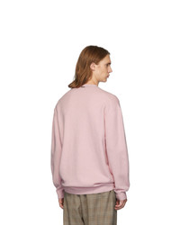 Tibi Pink Cashmere Oversized Cardigan
