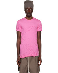 Rick Owens Pink Double T Shirt