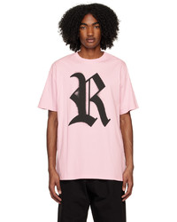 Raf Simons Pink R T Shirt