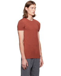 Zegna Red Signifier T Shirt