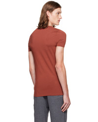 Zegna Red Signifier T Shirt