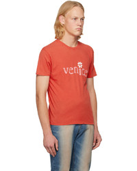 ERL Red Venice T Shirt