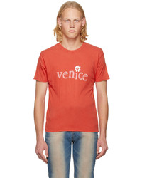 ERL Red Venice T Shirt