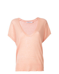 T by Alexander Wang Scoop Neck Knit Top