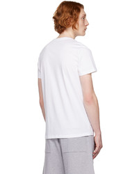 Balmain White Metallic T Shirt