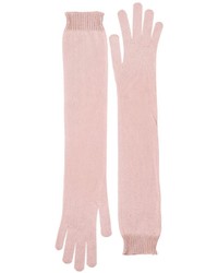 Rochas Silk Knit Long Gloves