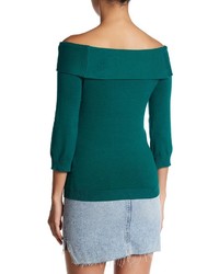 Abound Off The Shoulder 34 Length Sleeve Sweater