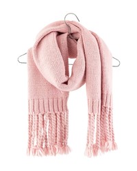 Levi's Fringe Knit Scarf In Light Pink At Nordstrom