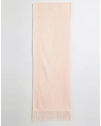 Asos Long Tassel Scarf In Supersoft Knit