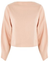 Topshop Extreme Sleeve Knitted Jumper