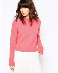 See by Chloe Pink Knitted Sweater