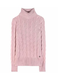 Pink Knit Turtleneck