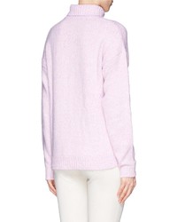 Nobrand Teddy Knit Turtleneck Sweater