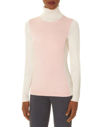 The Limited Colorblocked Turtleneck Sweater