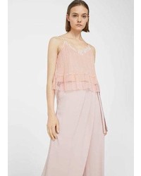 Mango Lace Tulle Top