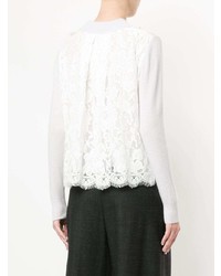 Onefifteen Lace Patch Sweater