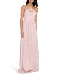 Heartloom Eloise Halter Neck Lace Gown