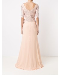 Martha Medeiros Lace Top Gown