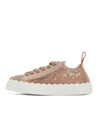 Chloé Pink Lauren Sneakers