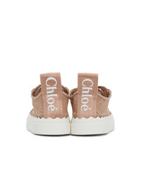 Chloé Pink Lauren Sneakers