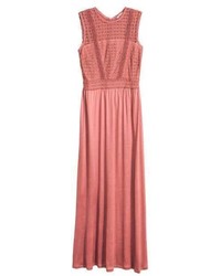 H&M Maxi Dress With Lace