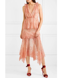 Alice McCall Cletine Tiered Lace Dress