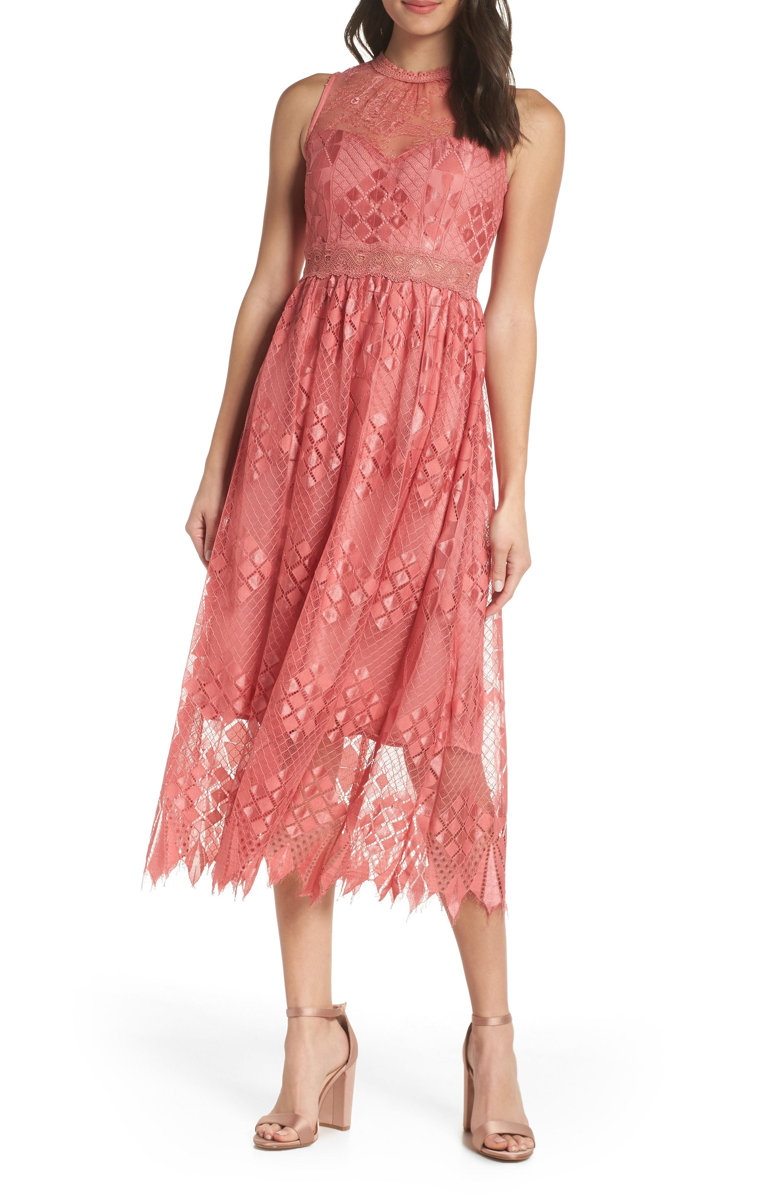 Foxiedox Sleeveless Lace Midi Dress 159 Nordstrom Lookastic