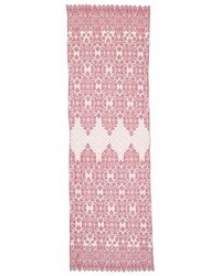 Pink Lace Scarf