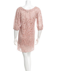 Diane von Furstenberg Silk Lace Dress