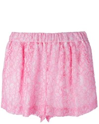 Pink Lace Shorts