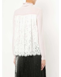 Onefifteen Lace Patch Sweater
