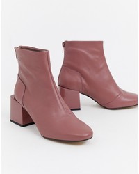 Women's Pink Ankle Boots from Asos 