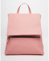Asos Collection Zip Front Square Backpack