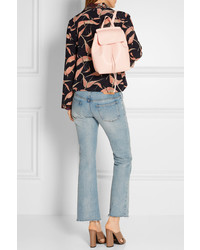 Mansur Gavriel Mini Leather Backpack Pastel Pink
