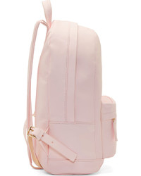 Pb 0110 Rose Pink Matte Leather Small Backpack