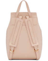 Mansur Gavriel Pink Leather Mini Backpack