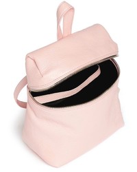 Kara Small Pebble Leather Backpack