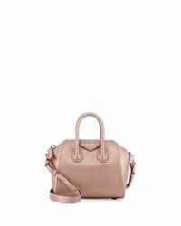 Givenchy Antigona Mini Leather Satchel Bag Light Pink
