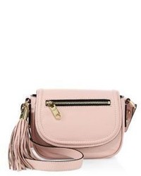 Milly Astor Small Leather Saddle Bag