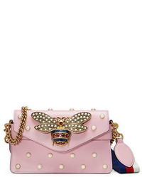 Gucci Broadway Pearly Bee Shoulder Bag