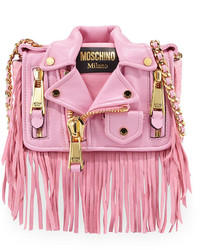 Moschino Jacket Shoulder Bag Pink