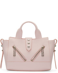 Kenzo Pink Leather Classic Duffle Bag