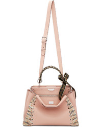 Fendi Pink Regular Peekaboo Bag