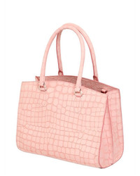 Rochas Small Croc Embossed Leather Bag