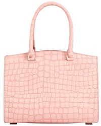 Rochas Small Croc Embossed Leather Bag
