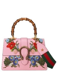 Gucci Small Dionysus Top Handle Leather Shoulder Bag