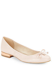 Anne Klein Petrica Leather Ballet Flats