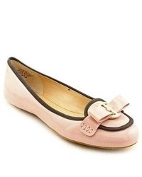 Circa Joan & David Genoveva Pink Patent Leather Flats Shoes