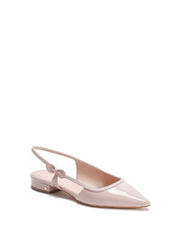 kate spade new york M Bow Slingback Pointed Toe Flat